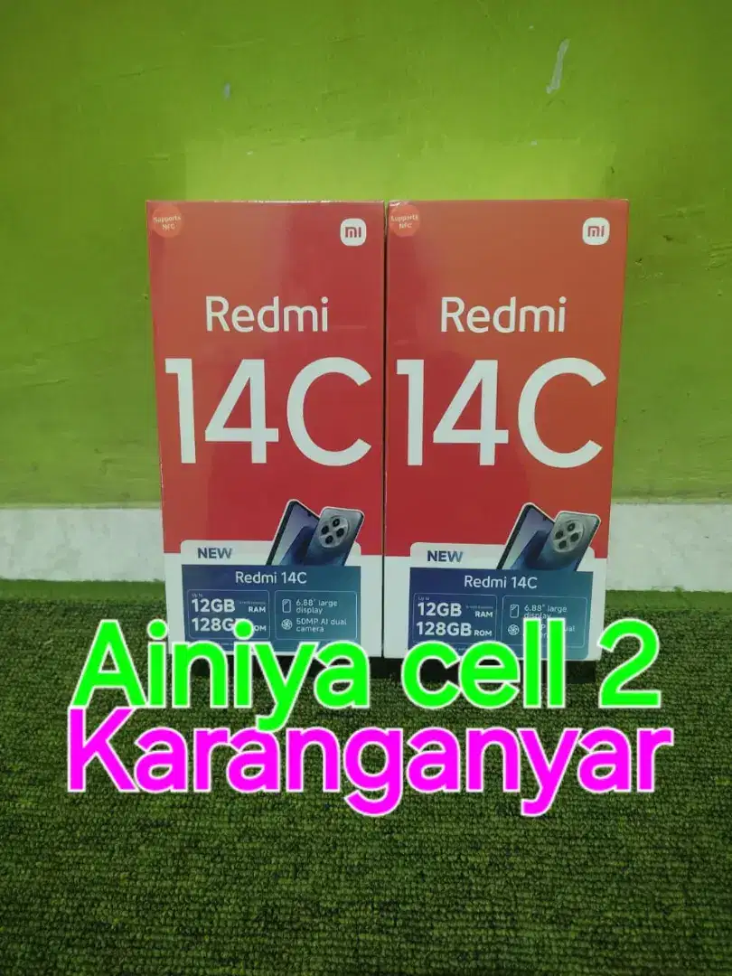 Xiaomi redmi 14C RAM 6/128 GB garansi resmi