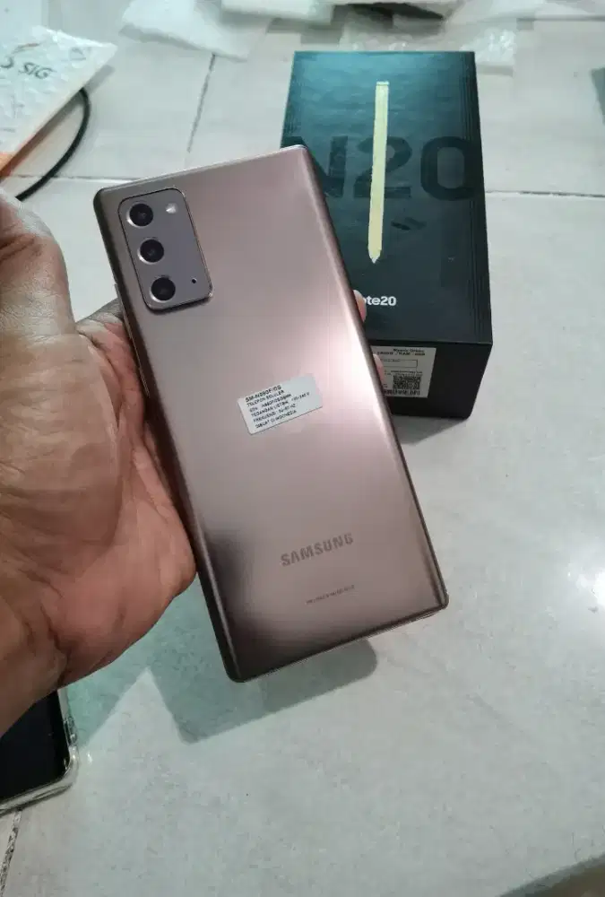 Samsung Note 20 Ex Sein Resmi indonesia