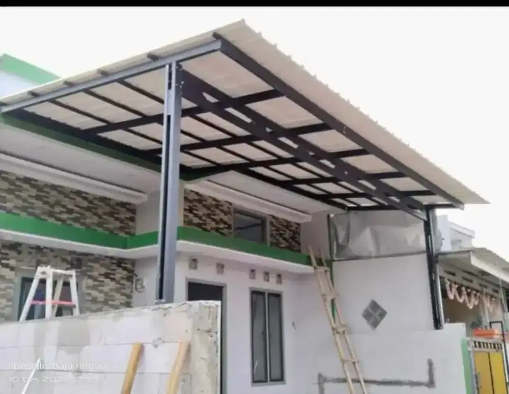 Kanopi baja ringan minimalis