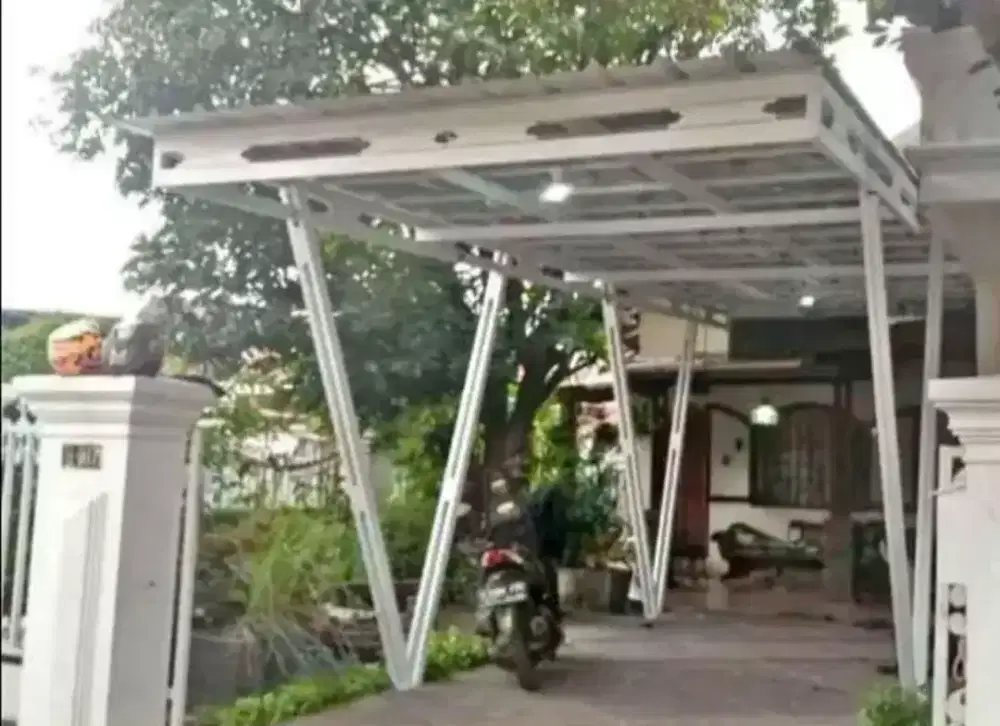 Kanopi baja ringan minimalis