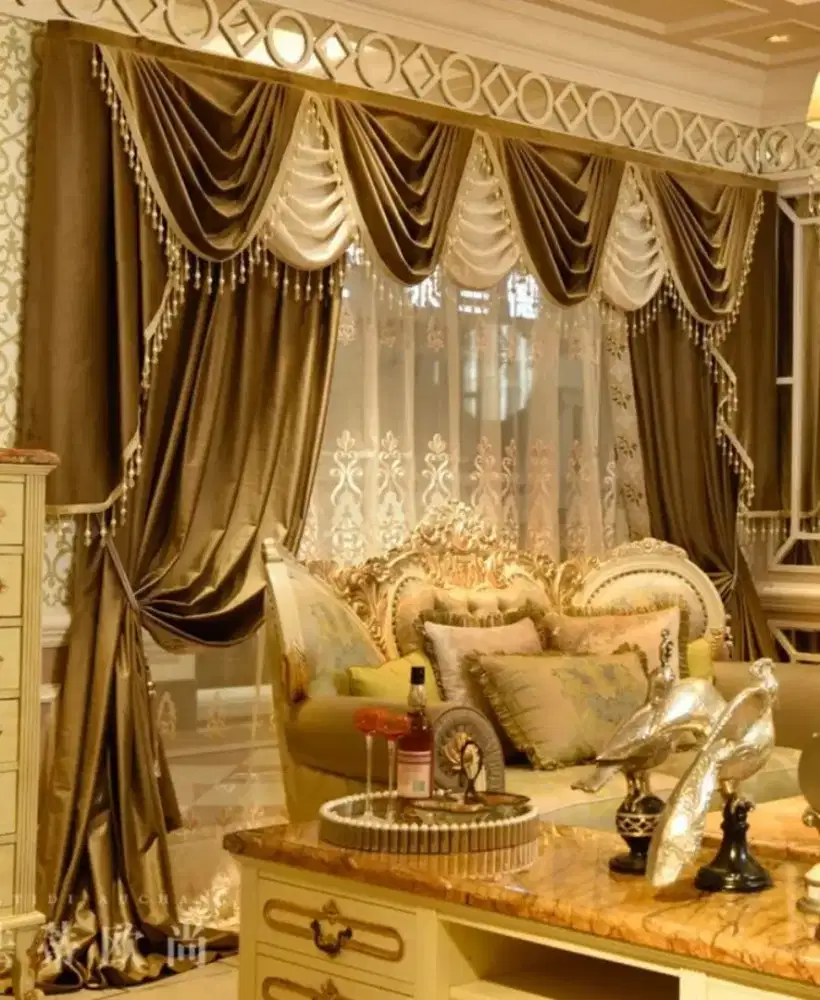 Pasang gordyn gorden murah vertikal roll blind jasa wallpaper dinding