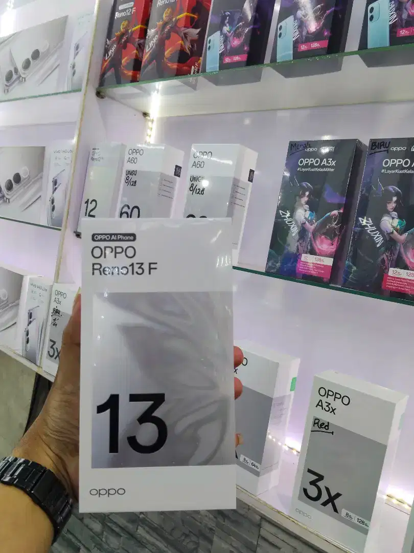 oppo reno 13f 4G 8/256 garansi resmi