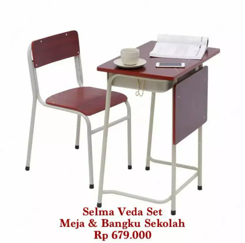 Set Meja Belajar Sekolah