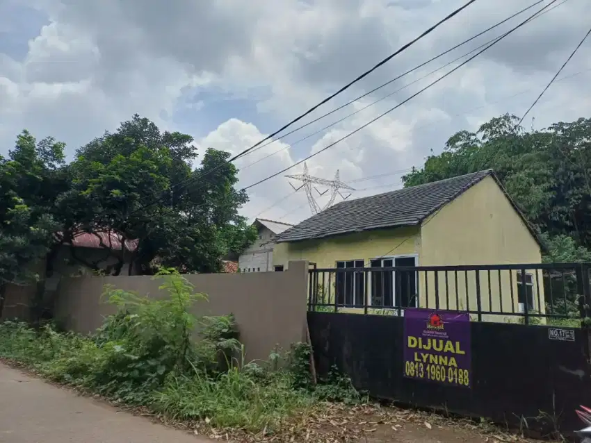 Dijual cepat tanah 1800 meter di Cikeas