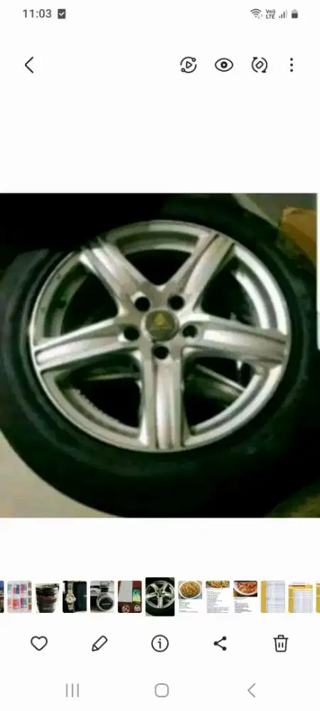 4 Velg import ex Innova Rung 17