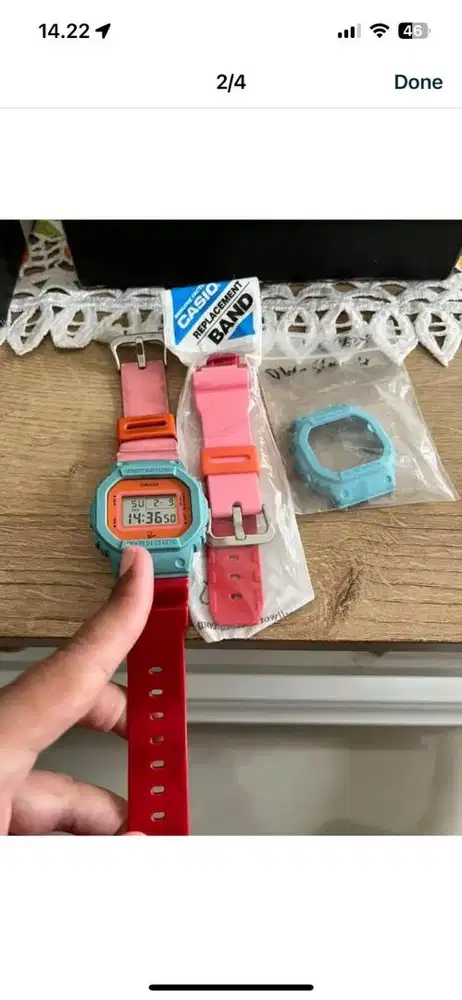 Gshock Dw 5600 parra JDM Rare