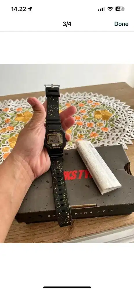 Gshock DW 5600 Kikstyo JDM rare