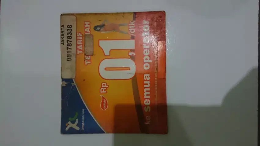 NOMOR CANTIK XL 10 DIGIT LANGKA 78 78 338, ISI ULANG ( PRABAYAR )