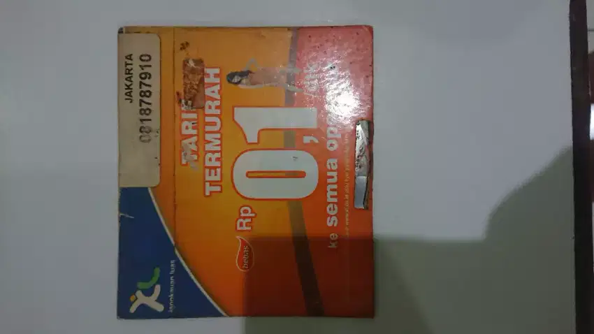 NOMOR XL CANTIK 10 DIGIT LANGKA 87 87 910, ISI ULANG ( PRABAYAR )
