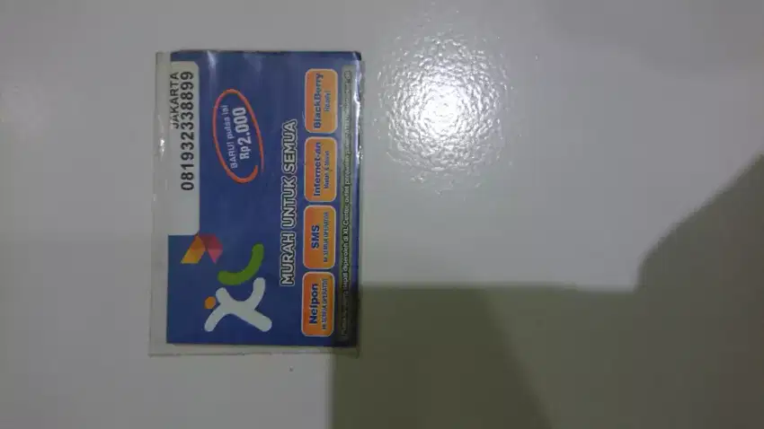NOMOR XL CANTIK, 33 88 99. ISI ULANG ( PRABAYAR