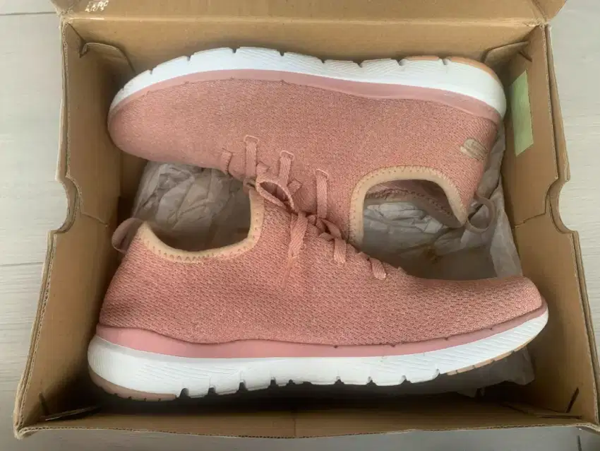 Sepatu Skechers Flex Appeal Women 39 Pink Import Vietnam