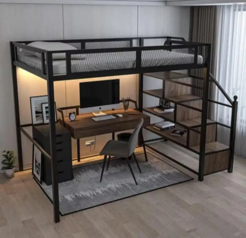 Mezanine indoor kamar anak