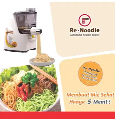 Pembuat Mie Praktis Renoodle, kondisi mantap