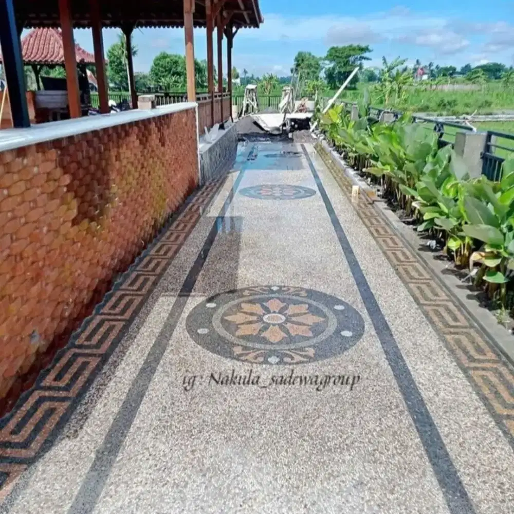 Batu sikat motif