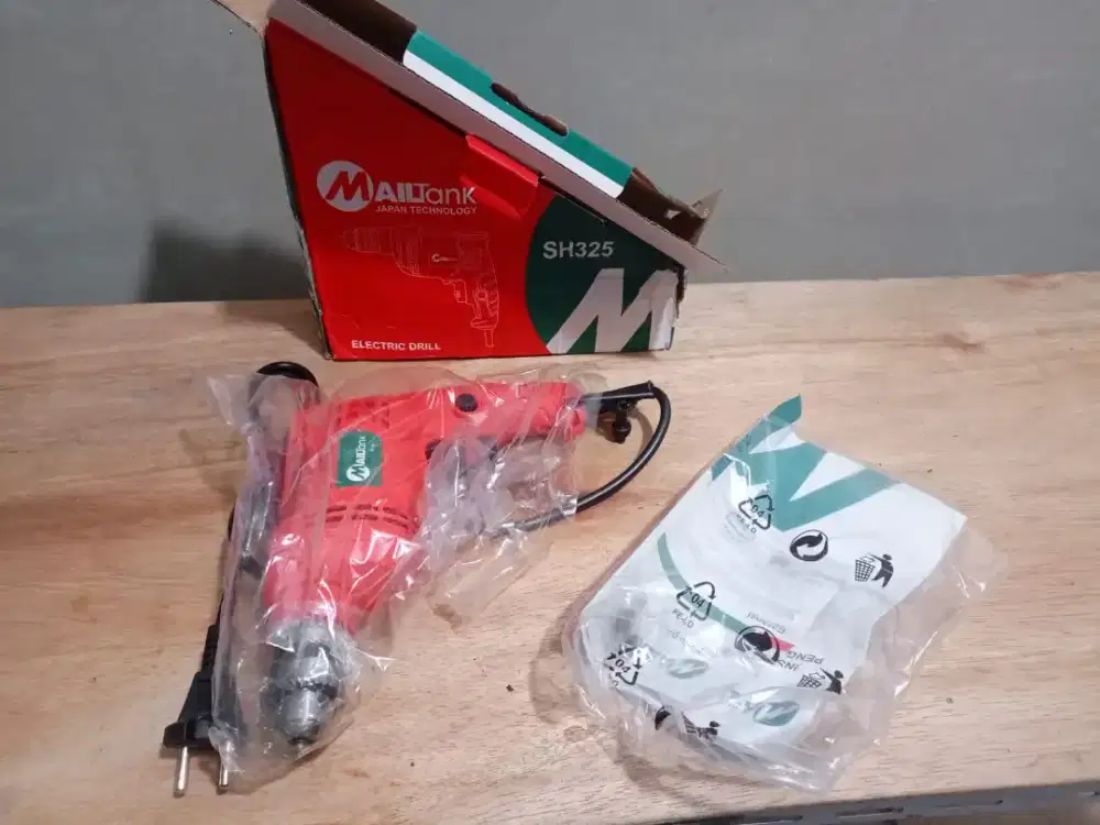 mesin bor bolak balik merk mailtank kondisi tinggal running aja