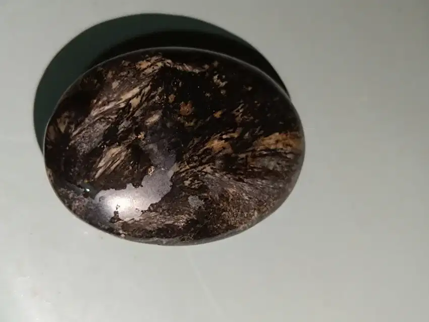 Batu cincin bulu macan lumajang/basaltic