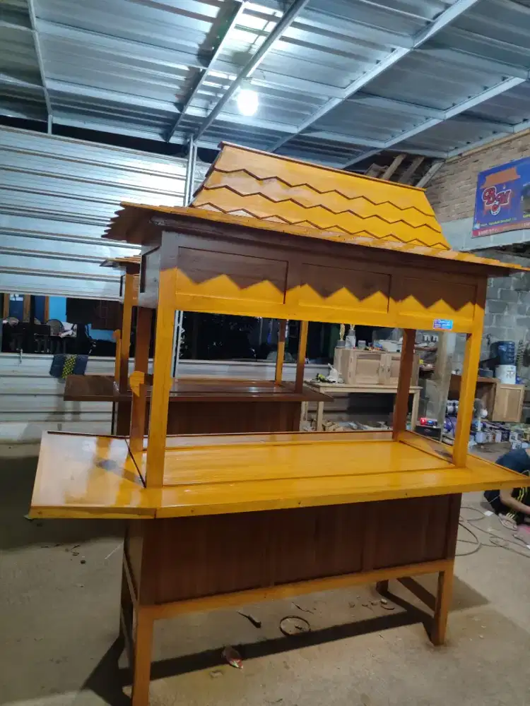 Jual Gerobak Angkringan,Bakso,Mie Ayam,Bubur,Roti BakardlL.Free ongkir