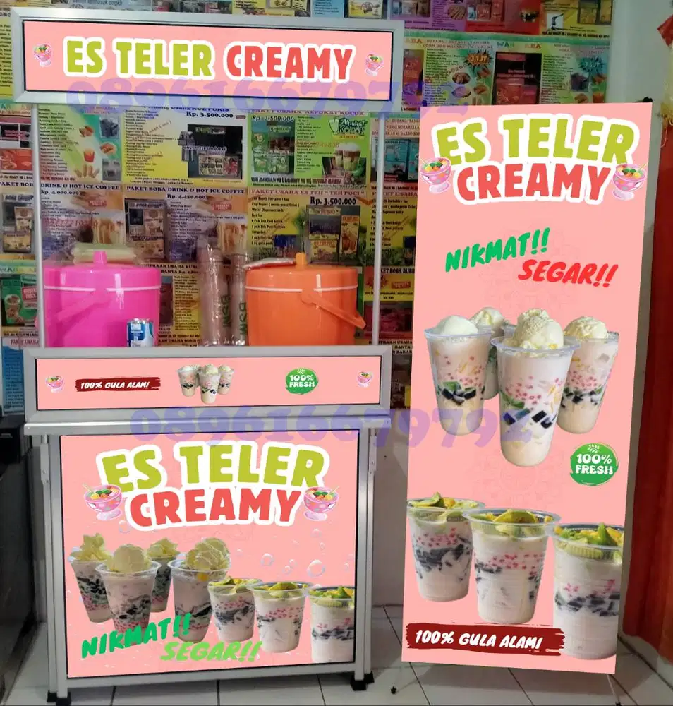 Paket Es Teler Booth Portable