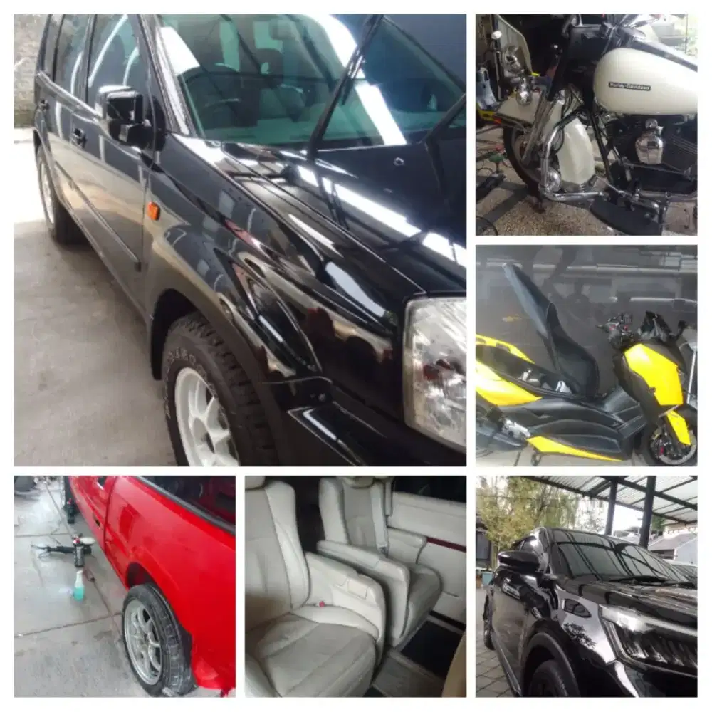 poles,salon,detailing,nano coating mobil dan motor dan cuci mobil