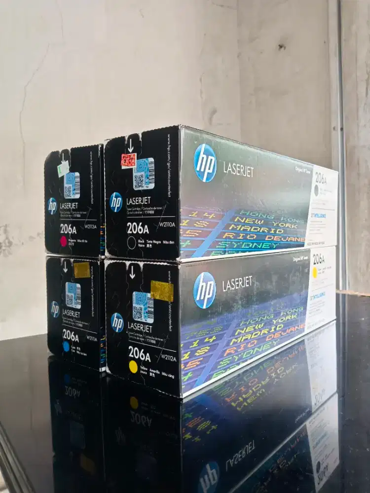 Beli jual cartridge tinta toner printer hp, canon dll baru original