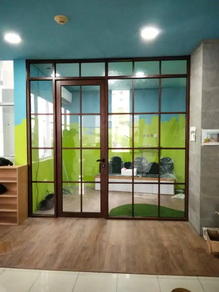 KUSEN ALUMINIUM SERAT KAYU