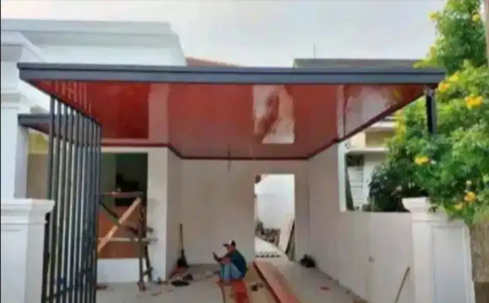 Kanopi plafon PVC dan transparan