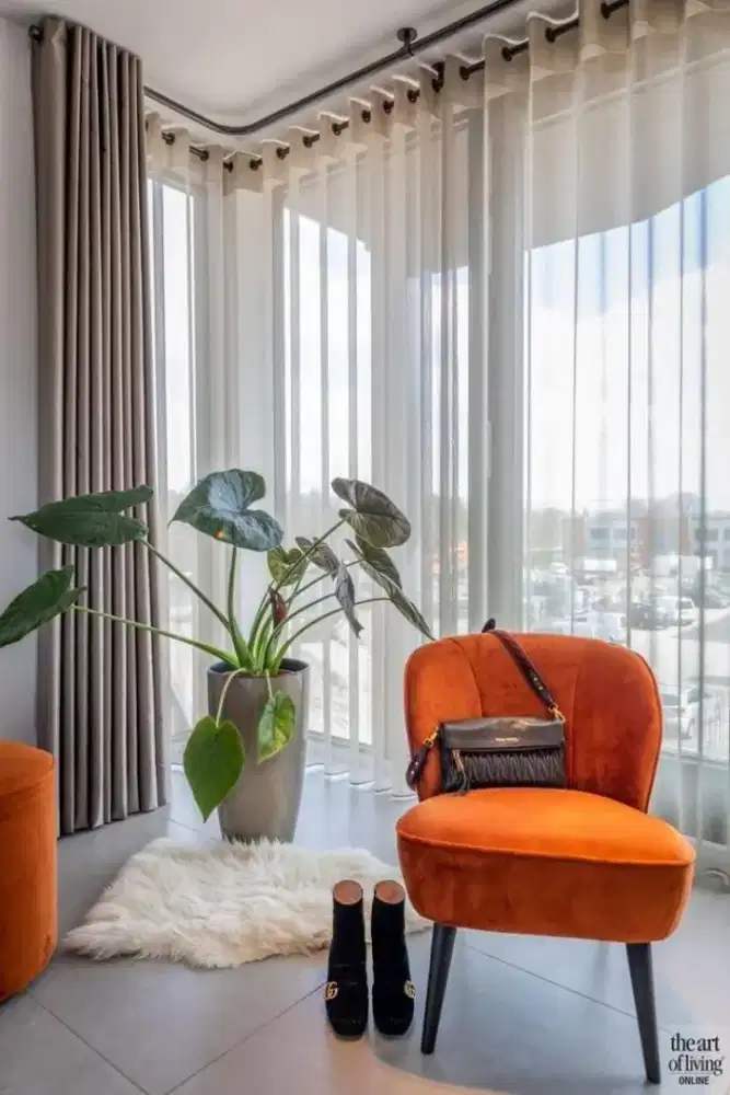 Pasang gordyn gorden murah vertikal roll blind jasa wallpaper dinding