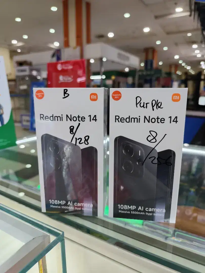 Redmi note 14 8/256 (COD) Barang Baru, Garansi Resmi