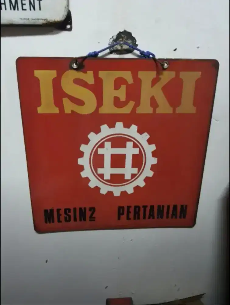 ENAMEL ISEKI VINTAGE KOLEKSI
