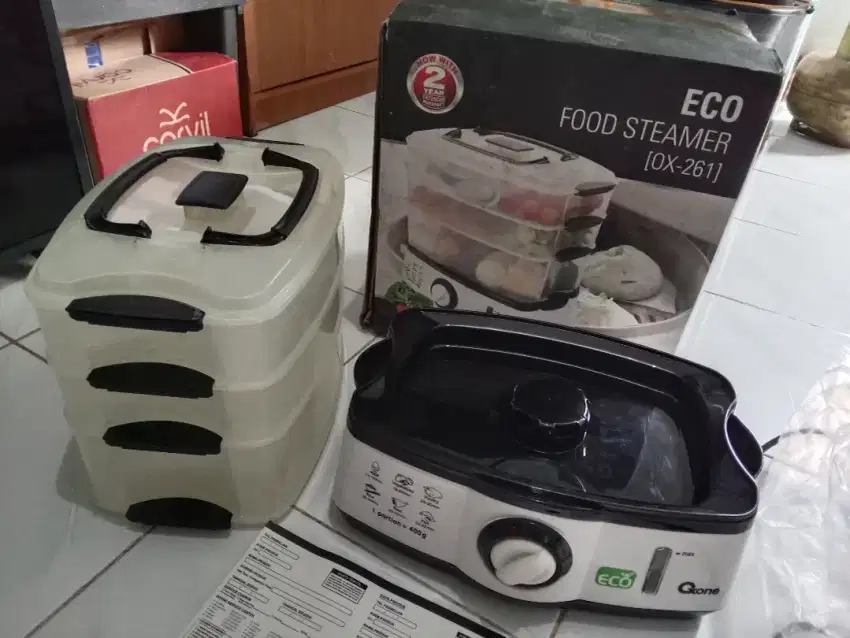 Baru, belom pernah pakai,Dijual oxone ox-261 steamer makanan