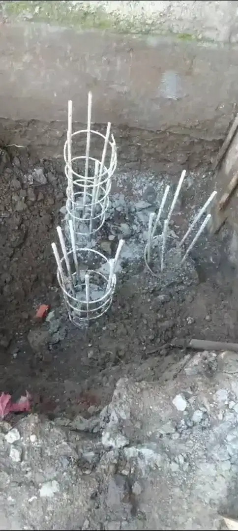 Bor pile strauss pile