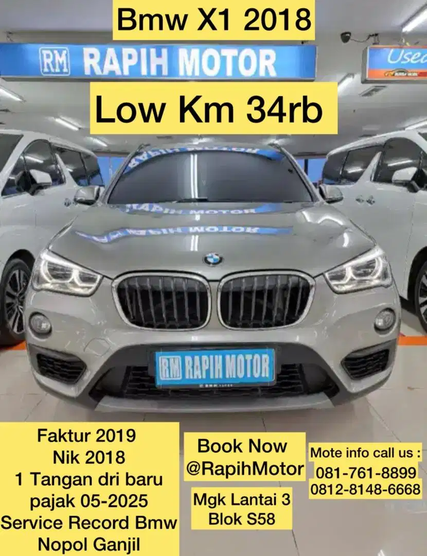 BMW X1 2019 Titanium Silver Km30rb
