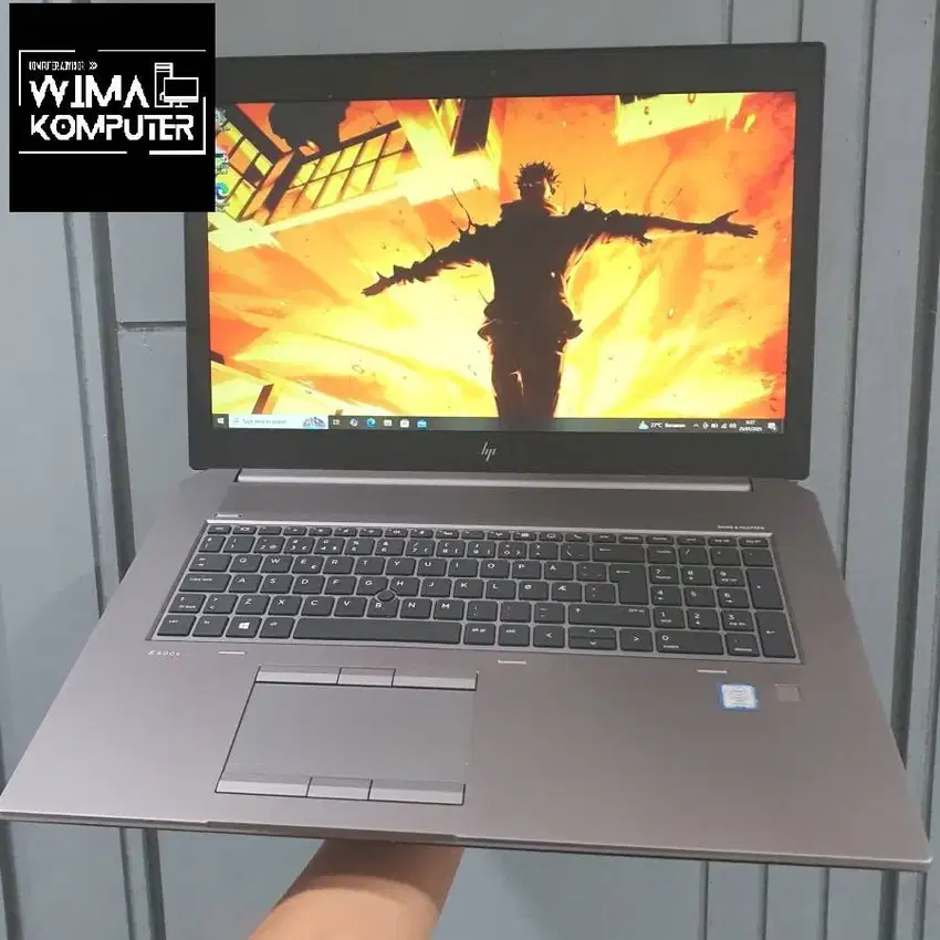 laptop HP zbook 17 g7 core i7 gen 10 ram 32/512gb A-FC