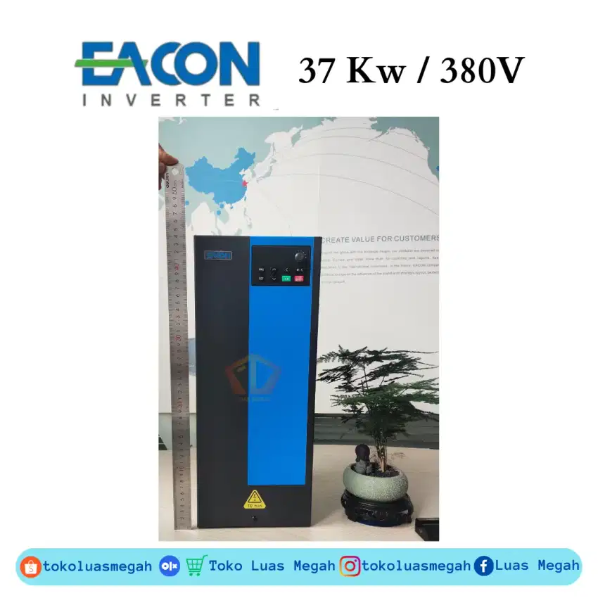 INVERTER EACON Series 590 37 Kw / 3 Phase / 380Volt