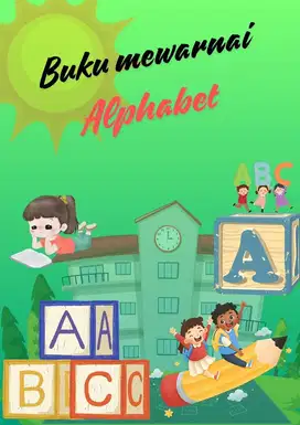 Buku mewarnai alphabet