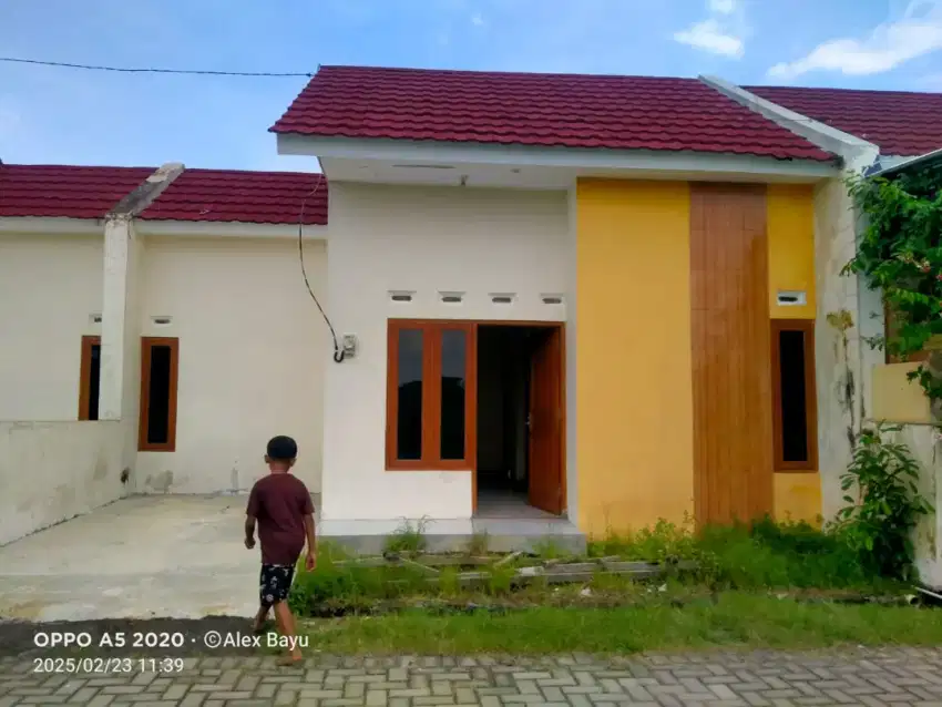Jual rumah lokasi jaten karanganyar luas 64m hrg 210jt nego