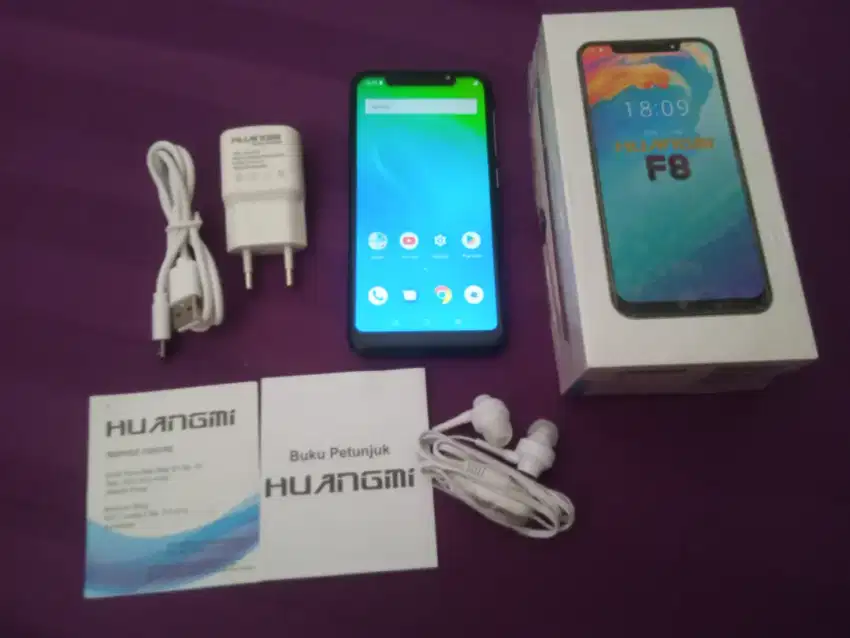 Huangmi F8 2/16 4G LTE Dual Sim Finger Print HP Murah