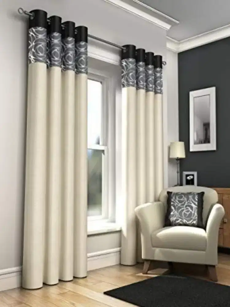 Pasang gordyn gorden murah vertikal roll blind jasa wallpaper dinding