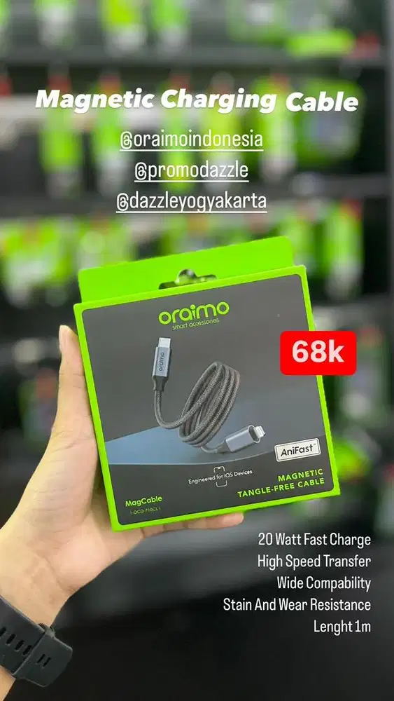 Magnetic Cable Oraimo