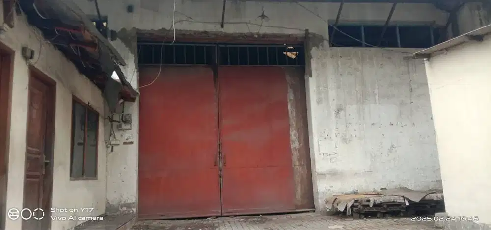 Dijual Gudang Murah  Lokasi Nol Jl. Raya Sidorame Pegurian Surabaya