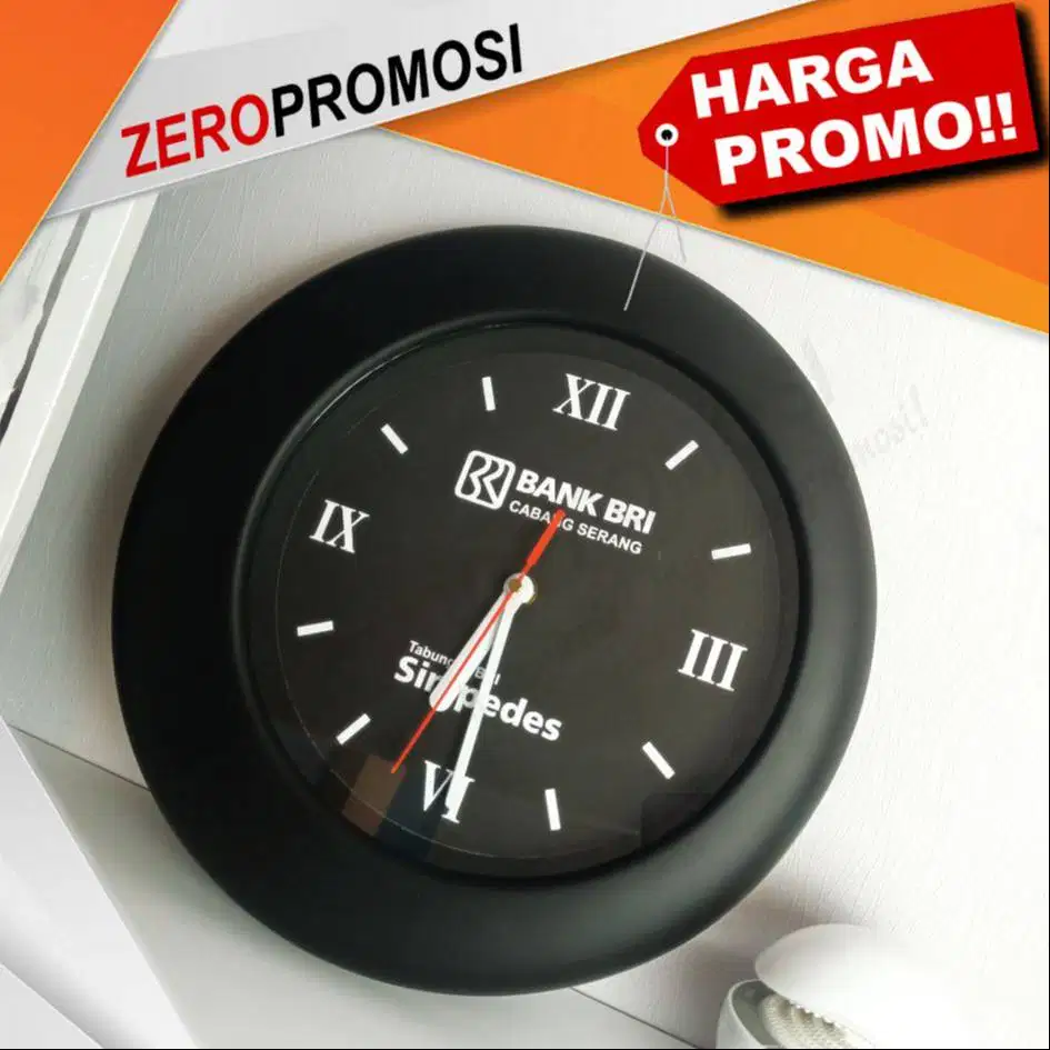 Souvenir Promosi Jam Dinding Sabit