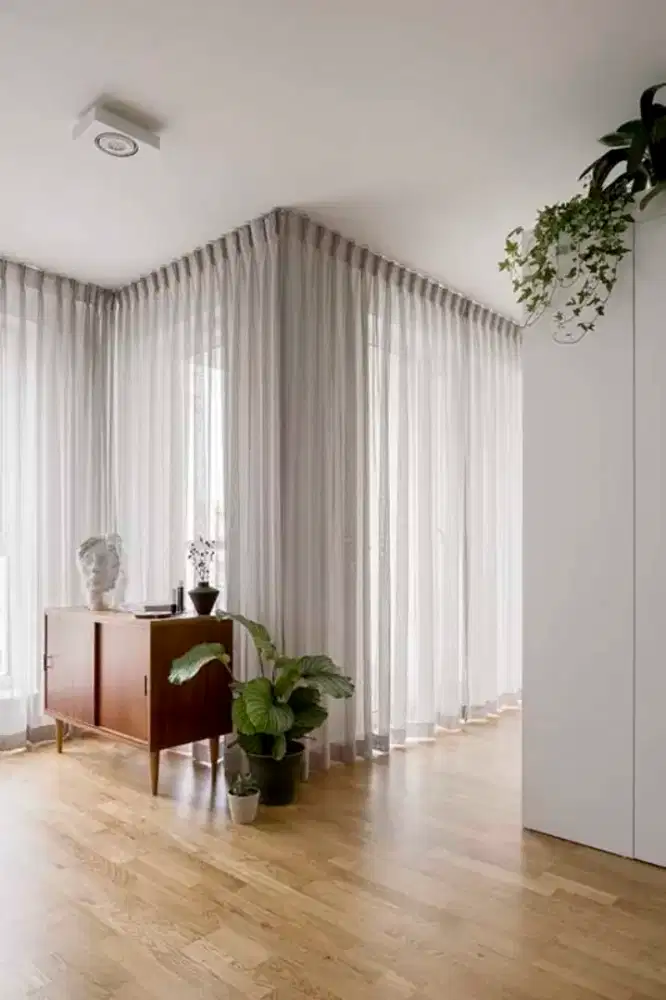 Pasang gordyn gorden murah vertikal roll blind jasa wallpaper dinding