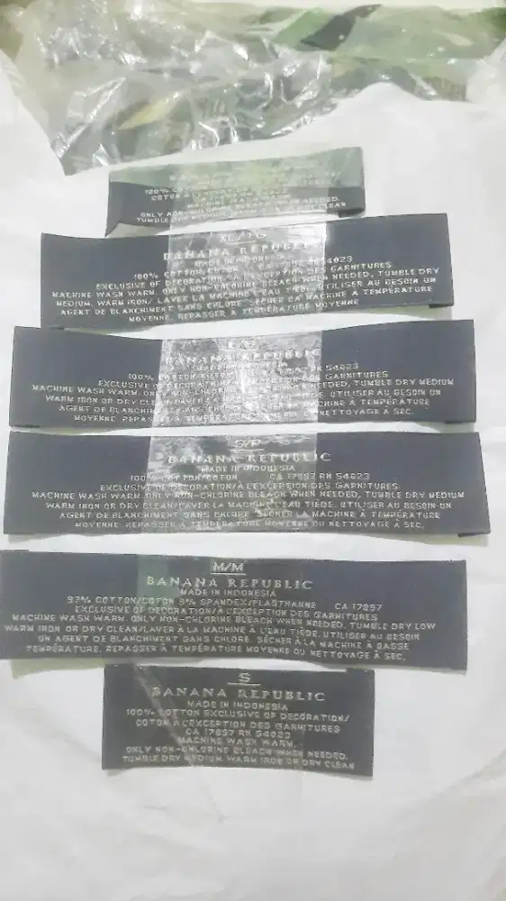 Label / Merk Banana Republik