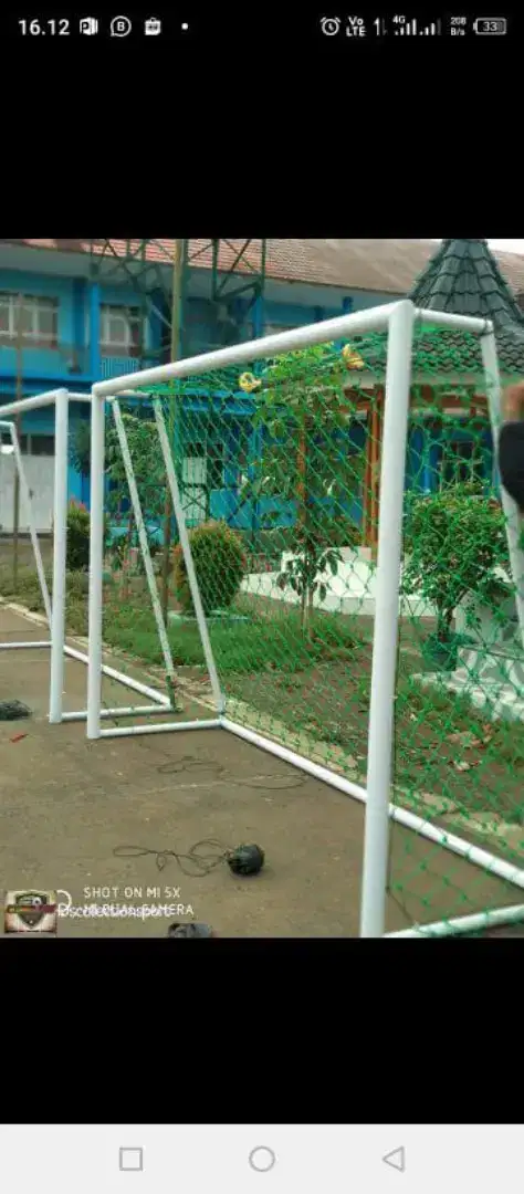 Tiang gawang futsal