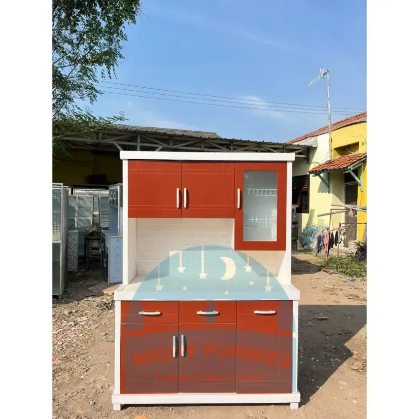 Dijual Lemari sayur / rak dapur 3P banyak pilihan warna