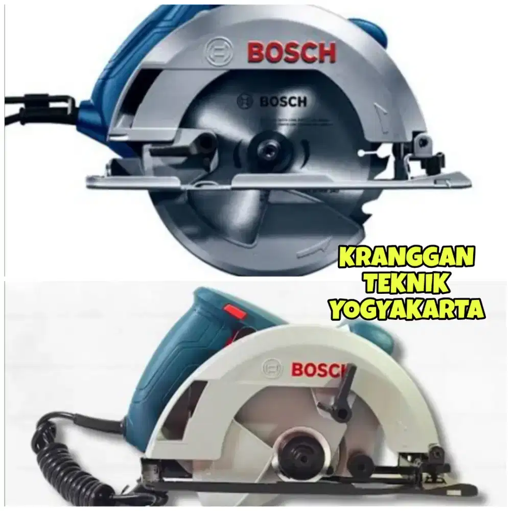 (KRANGGAN TEKNIK)mesin circular saw merk Bosch serkel potong kayu