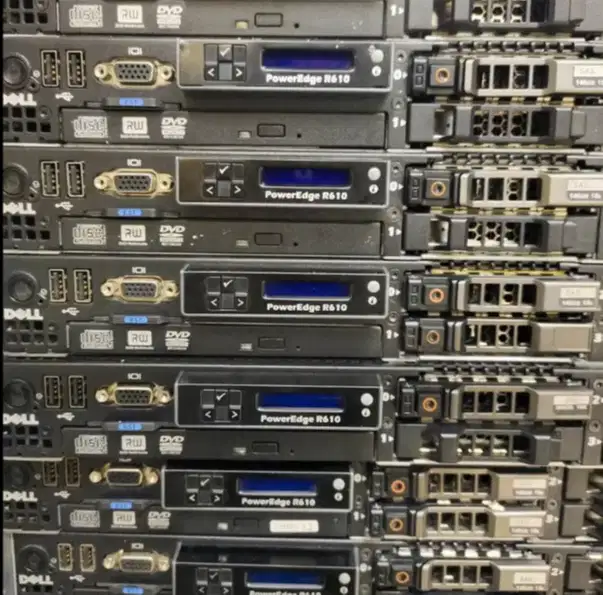 Server Dell R610 Dobel Xeon 1U Second (A)