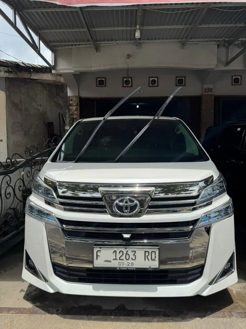 Toyota Alphard Vellfire G Facelift 2018 A/T
