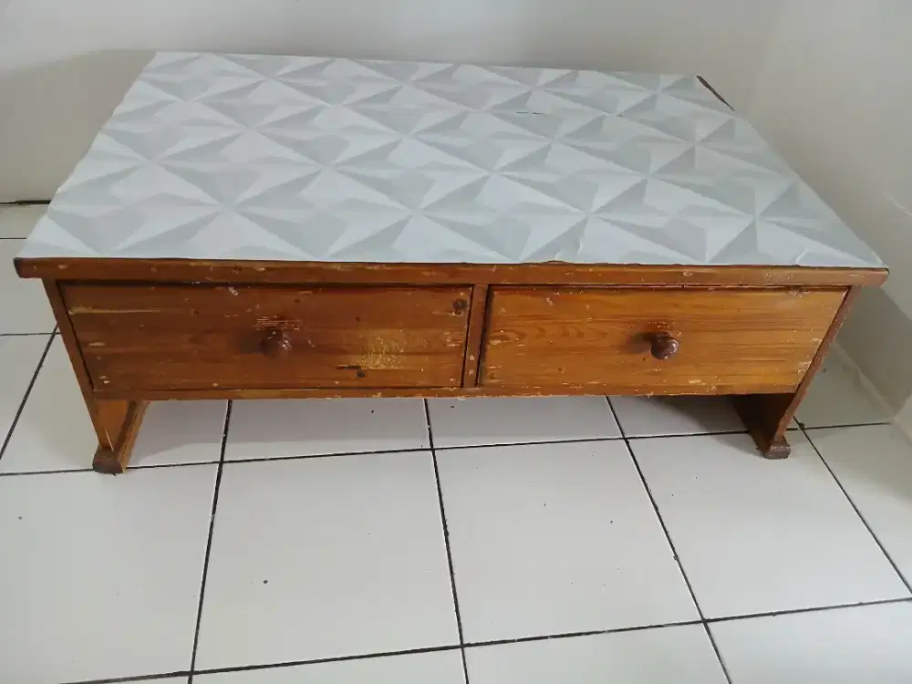 Meja bupet jati jepang