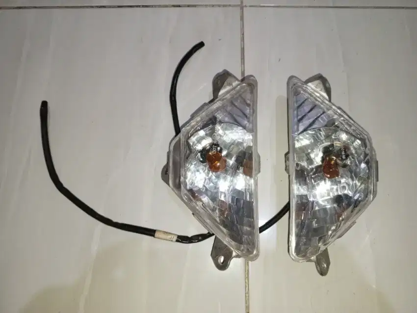 lampu riting depan ninja 250 fi new orisinil
